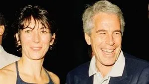 Ghislaine Maxwell with her late partner Jeffrey Epstein.
