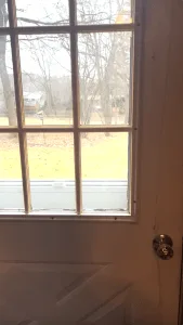 Soundproof? No, not at all. Paden could open the door and leave at any time. Let's face it, he lied.