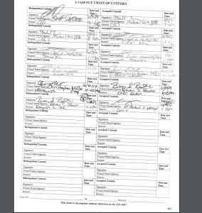 fbi chain of custody 3