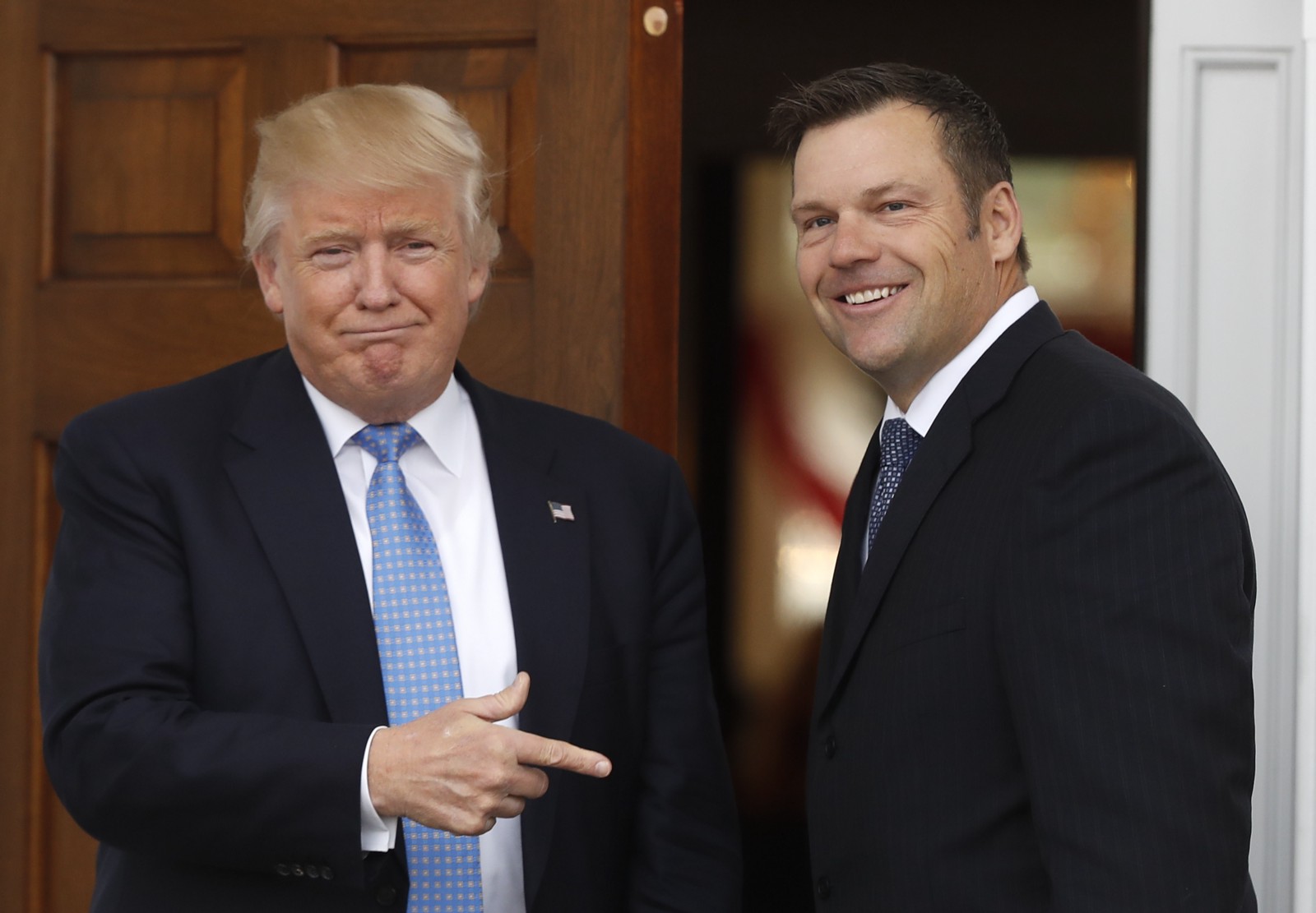 KRIS KOBACH: AMERICA’S GREATEST THREAT TO DEMOCRACY by Jamie Moses