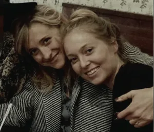 Allison Mack with India Oxenberg
