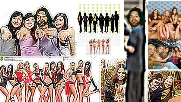 Raniere teaches his students.