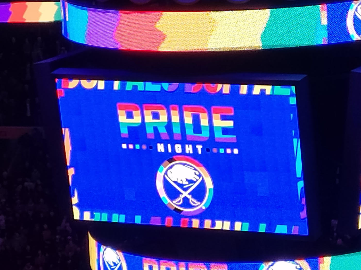 SABRES PRIDE NIGHT. A TRIUMPH? OR AN EMBARASSMENT?