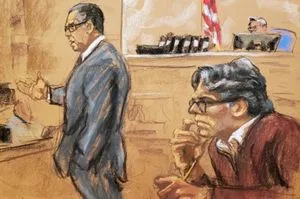 Nxivm Mark Lesko Keith Raniere Court Sketch