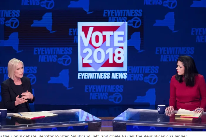 No mention of NXIVM reported in Gillibrand’s 30 minute debate; Gillibrand announces she will not run for president in 2020