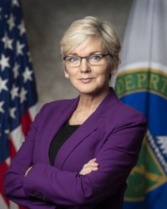 DOE Secretary Jennifer Granholm.