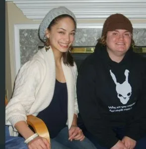 Kristin Kreuk with Heather