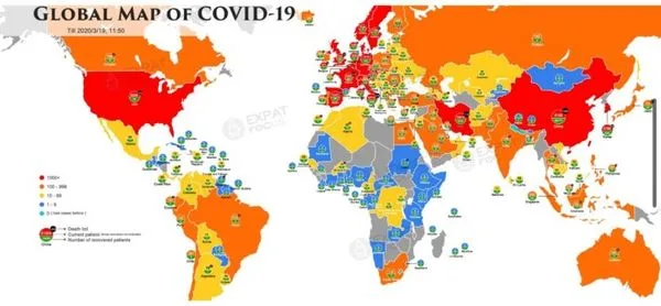 Expat Focus Map