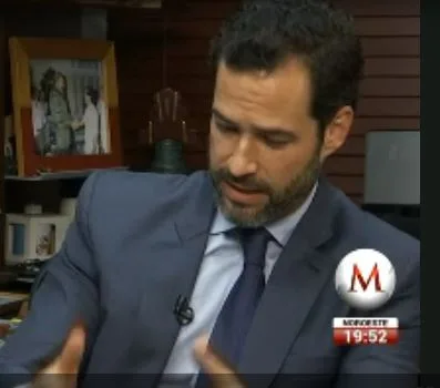Emiliano Salinas appears on TV.milenio.com to defend ESP