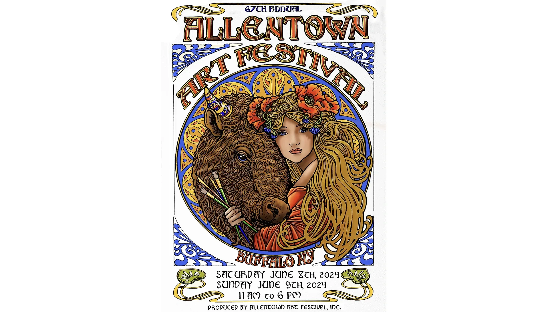Allentown Art Festival Returns to Buffalo’s Allentown Neighborhood