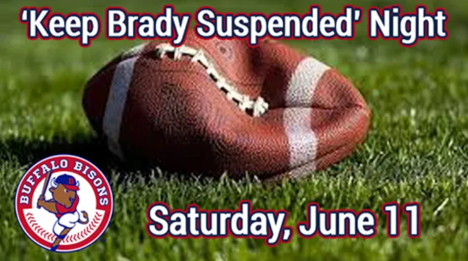 Dueling Tom Brady Nights; Bisons, PawSox Promotions Square Off This Weekend At Their Ballparks