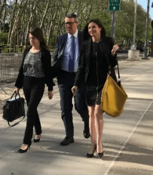 Prosecutors Tanya Hajjar, Mark Lesko and Moira Penza. Will they sign the affidavit?