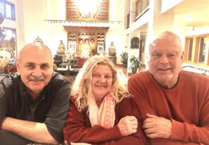 Salman, Theresa and Swami