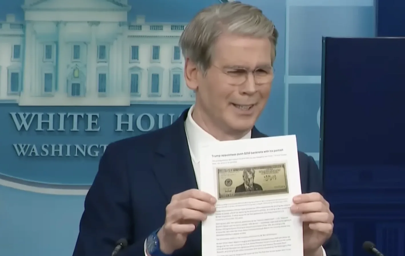 250 Dollar Bill Is Real And The Treasury Secretary Just Confirmed It
