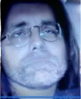 Keith Raniere after the jury brought in their verdict - after seven minutes of deliberations - for his new trial. Check out those eyes.