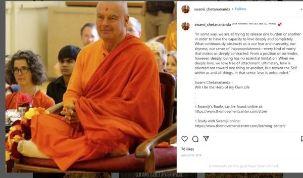 The Swami Chetanananda