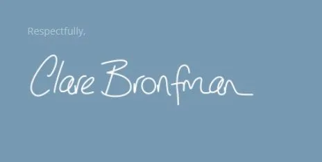 Clare Bronfman makes official statement on website: Stands behind Raniere