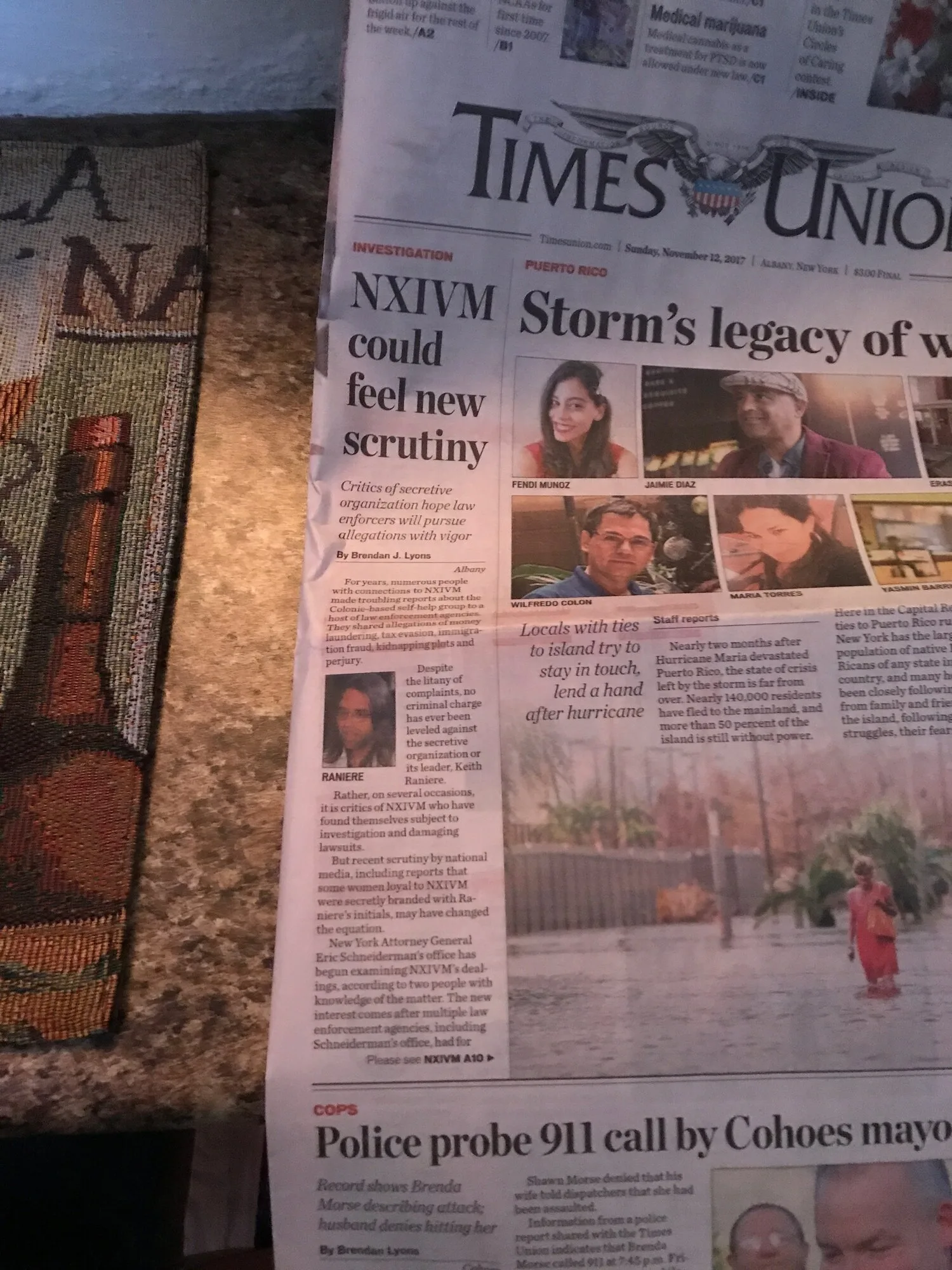 NXIVM: Bombshell TU story; Apropos meeting; J’ness down, fears of raid, shifting residences; Fiji may be imminent