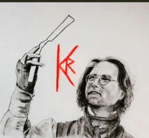 MK0ART portrait of Raniere as Pirelli in Sweeney Todd