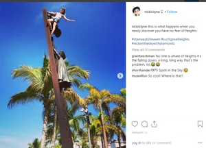 Nicki Clyne reveals her location on Instagram. I naturally concluded that if she was in Puerto Vallarta, so was Keith Alan Raniere. The Feds found him there shortly afterward. So we have Nicki to thank for the arrest of Raniere. Thanks kid.