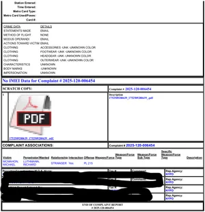 Luthmann NYPD Report 3