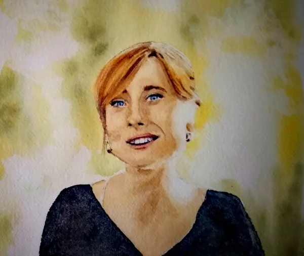MK10ART painting of Allison Christin Mack