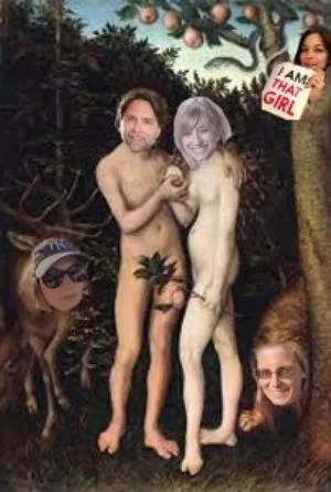 Not a real photo. What Keith did, it has been said by his attorney Marc Agnfilo, has been offered since the days of Eden. In a sense, that is what Keith wanted - a garden of Eden, in suburban Albany, NY, with plenty of Eves and only one Adam.
