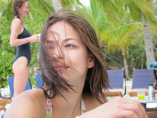 Kristin Kreuk at Necker Island - 2010 - at a Nxivm retreat.