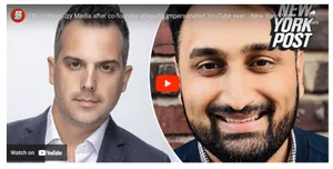 Samir Rao, right, chose to impersonate YouTube exec Alex Piper. He didn't get away with it.