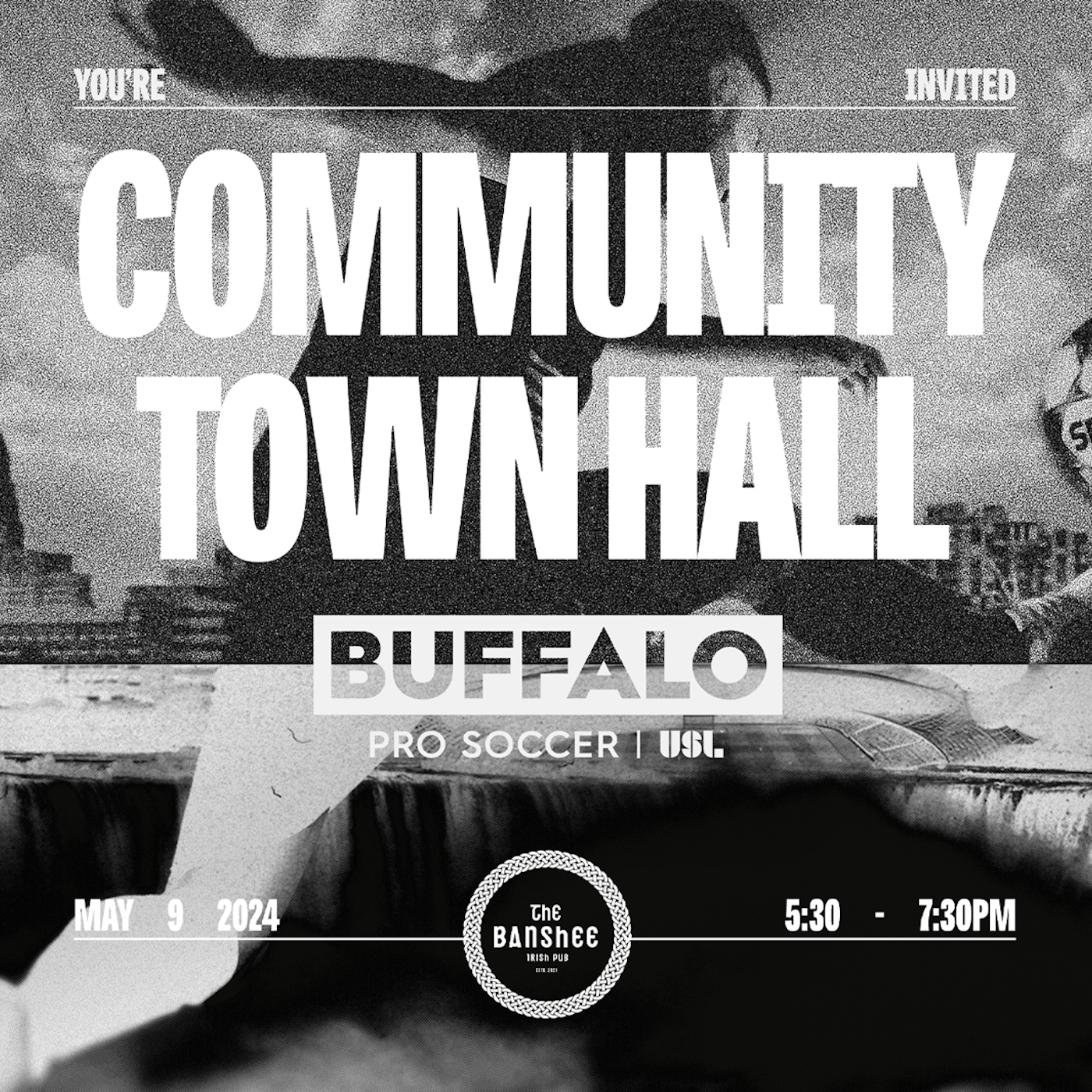 Buffalo Pro Soccer Invites Members of the Community to Inaugural Town Hall May 9th
