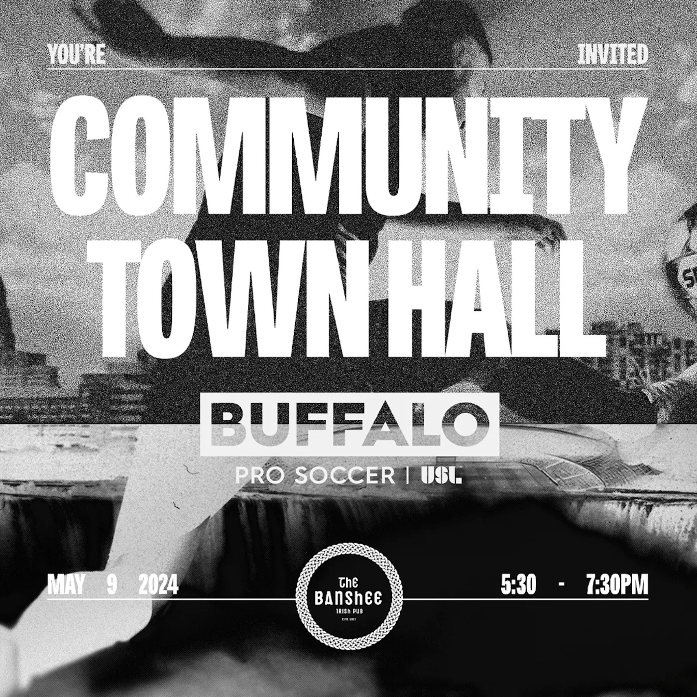 Buffalo Pro Soccer Invites Members of the Community to Inaugural Town Hall May 9th