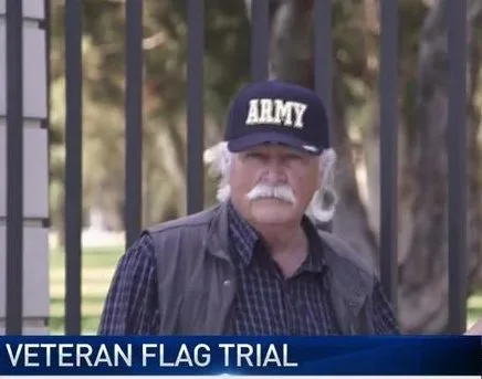 VA Sec. Against Prosecuting Army Vet for “Posting” U.S. Flag, Misled by Staff