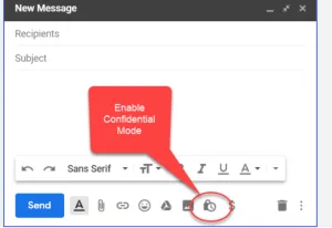 Agent McGinnis used confidential-mode Gmail messages to coordinate. Because when you're gathering evidence for a federal trial, what you really need is an automatic email vanishing act.