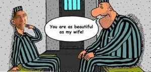 When a prisoner says ‘maybe’, it means, ‘yes’; when a prisoner says, ‘no’, it means, ‘maybe.’