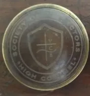 Medalion of the HIgh Counsel of the Society of Protectors. Believed to be once owned by High Counsel Damon Brink.