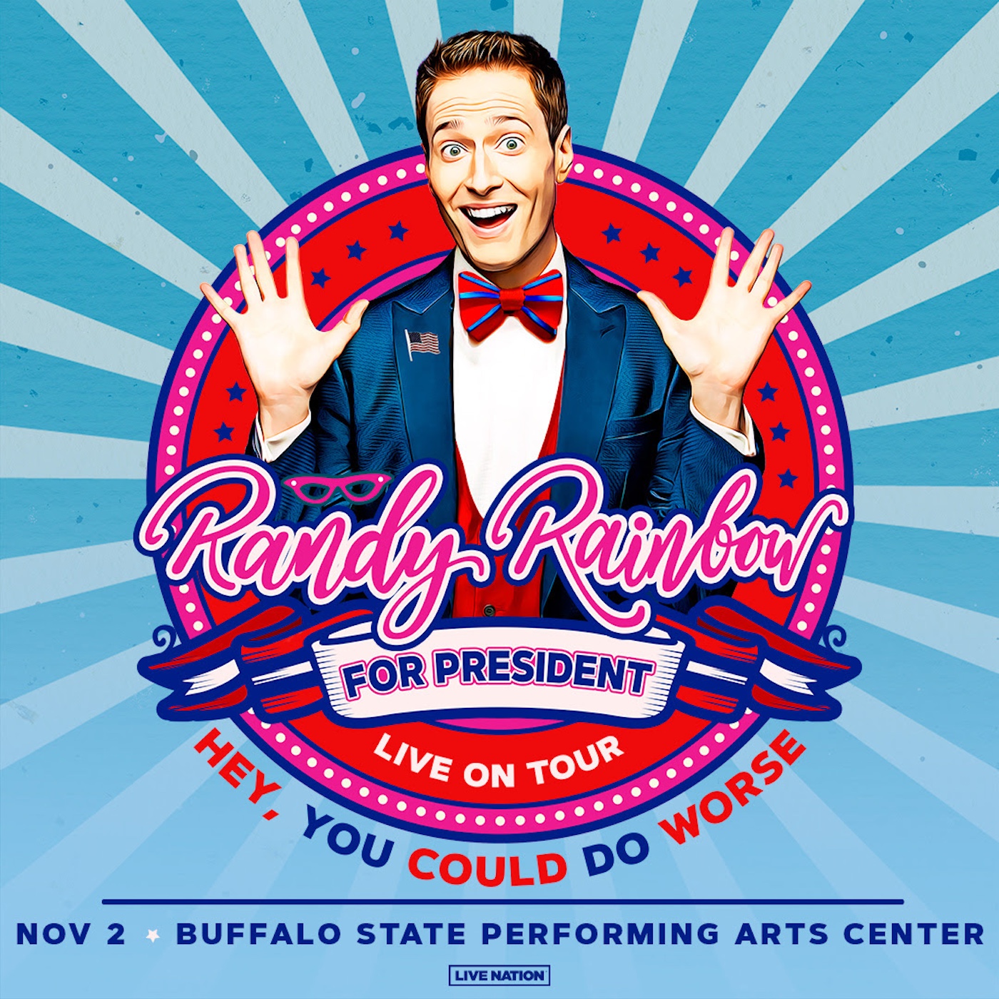 Buff State presents Randy Rainbow for President