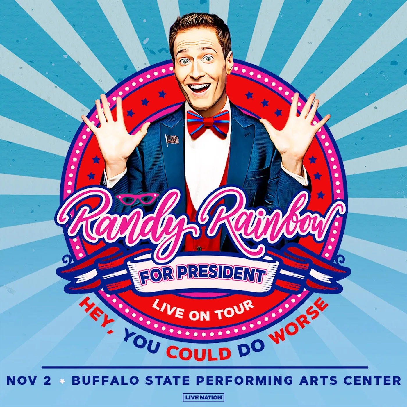 Buff State presents Randy Rainbow for President