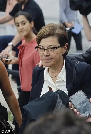 Nancy Salzman heads to court in 2018.