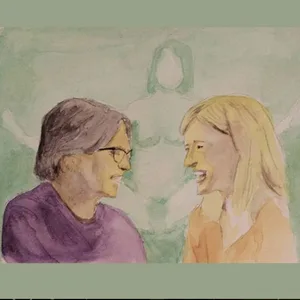 MK10ARTs painting of Keith Raniere and Allison Mack