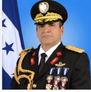 Xavier Rene Barrientos, the former head of the Honduran Air Force.