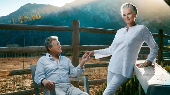 Ali Macgraw and Ryan O’Neal
