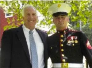 Allan Myers with Jerry Sandusky.