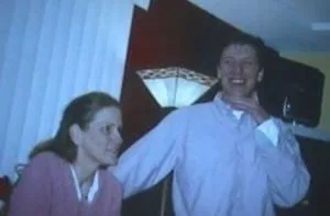 Jim in the early days of NXIVM with Karen Unterreiner.