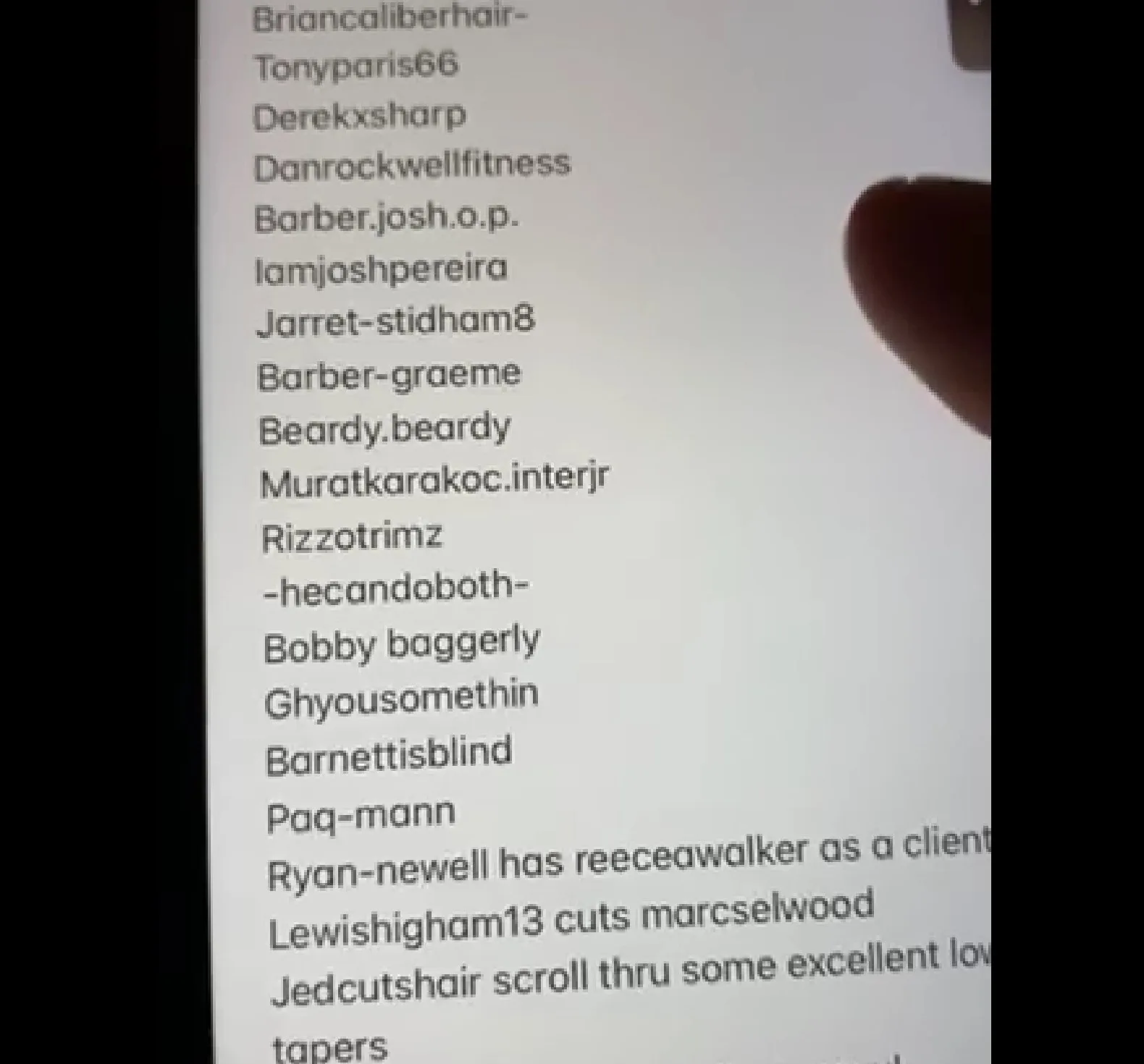 Mystery of the Barbers: Curious Findings on Chris Ambrose’s Mobile