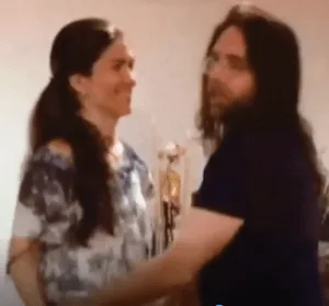 Loreta Garza with Keith Raniere