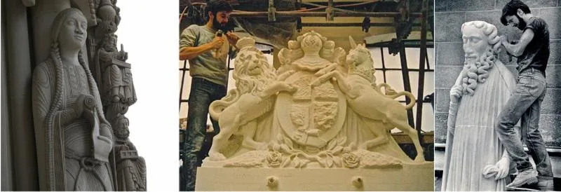 Master Stone Carver at the NAAC