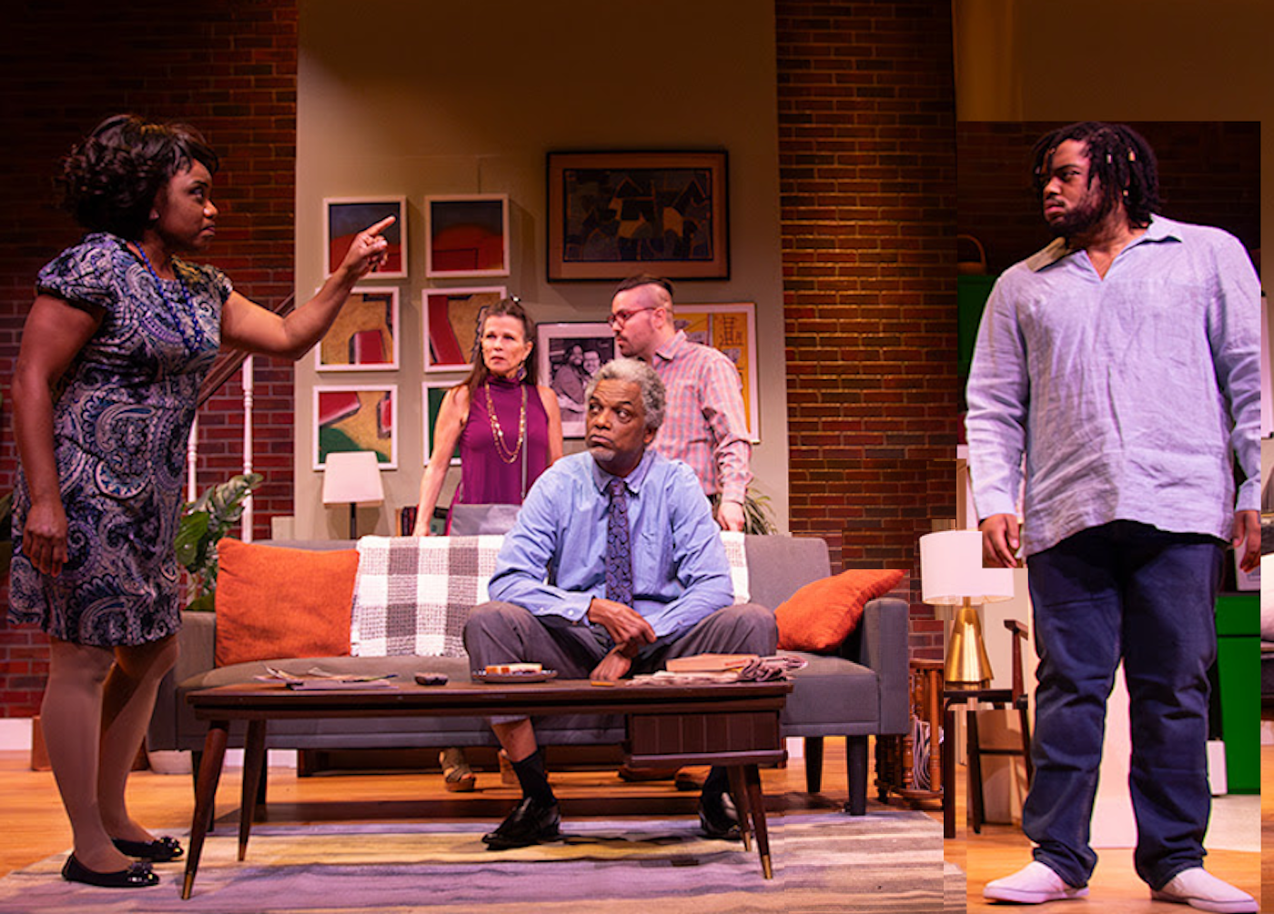 FOLKS AT HOME  at Alleyway Theatre thru March 2nd
