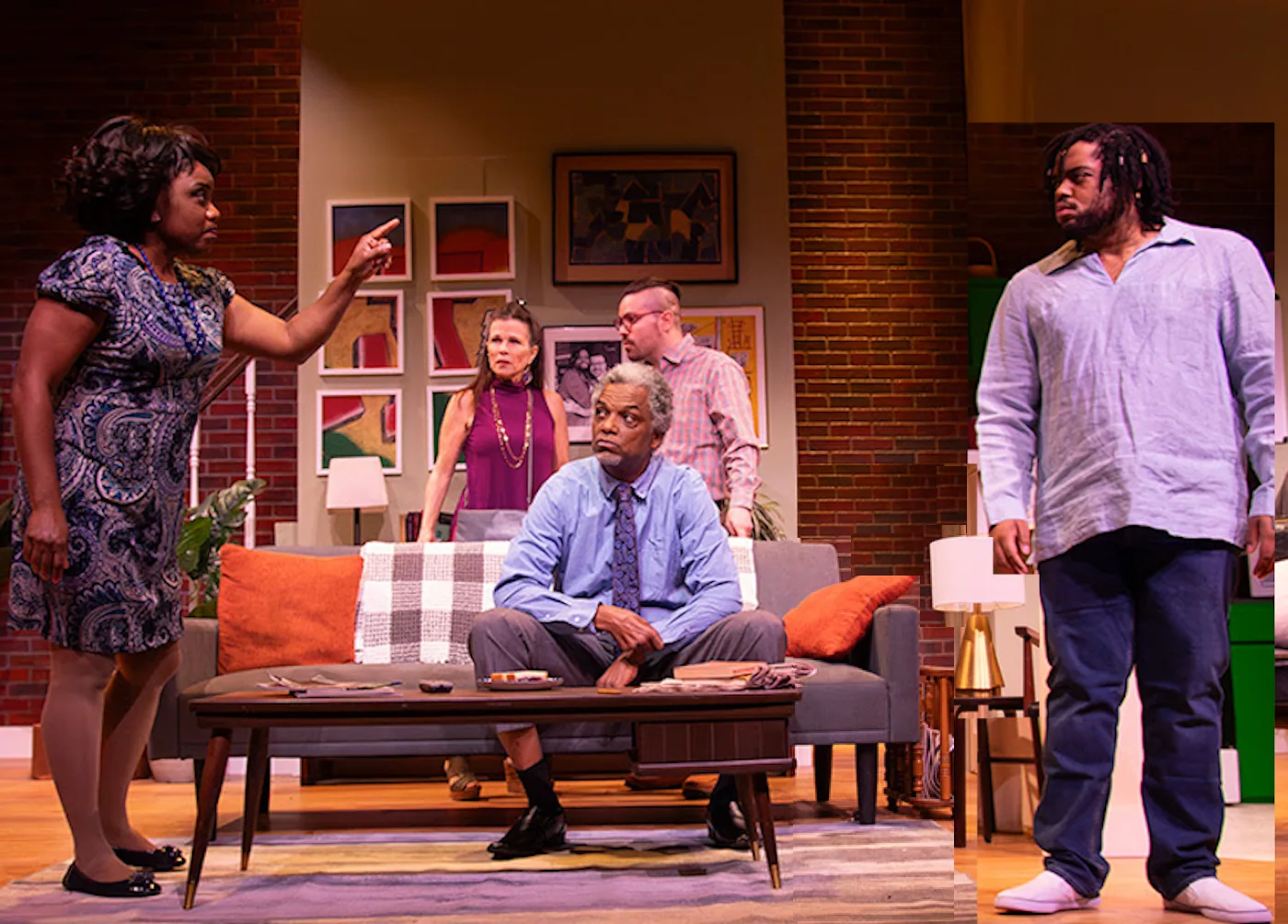 FOLKS AT HOME  at Alleyway Theatre thru March 2nd