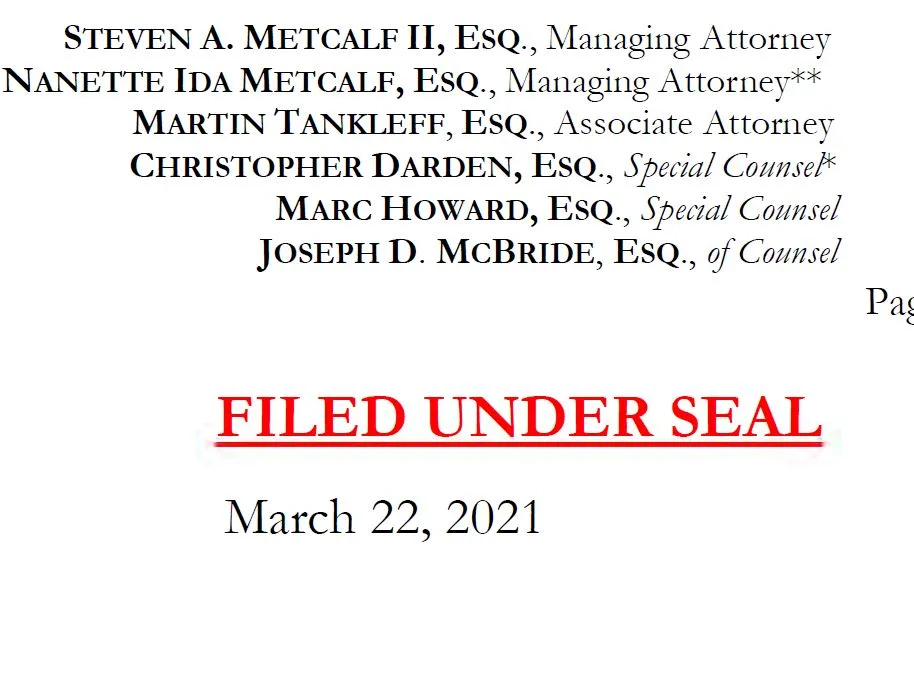 Mess-Up! Raniere ‘Victims’ Full Names Published Accidentally Online on Government Website –Defense’s Restitution Claims Filed Under Seal Is Live for Hours Before Taken Down