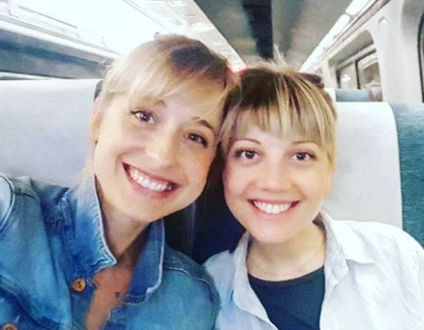 Allison Mack and Nicki Clyne